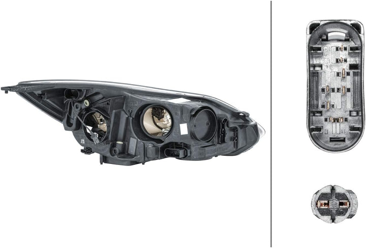 HELLA 1LA 354 994-071 Halogen-Hauptscheinwerfer - links - für u.a. Ford Focus Iii Links (Fahrerseite