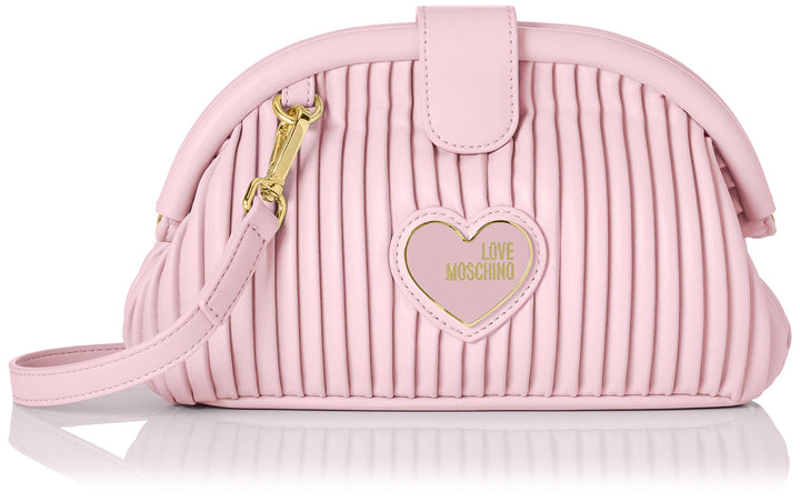 Love Moschino Women's Jc4045pp1gla1 Shoulder Bag, 25,5X7X13 Puder, Puder
