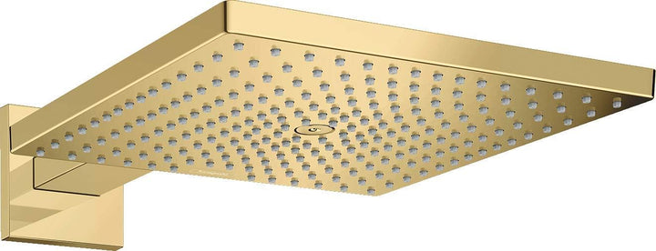 hansgrohe Duschkopf Raindance E 300 Regendusche (Kopfbrause für Wandanschluss) Polished Gold Optic P