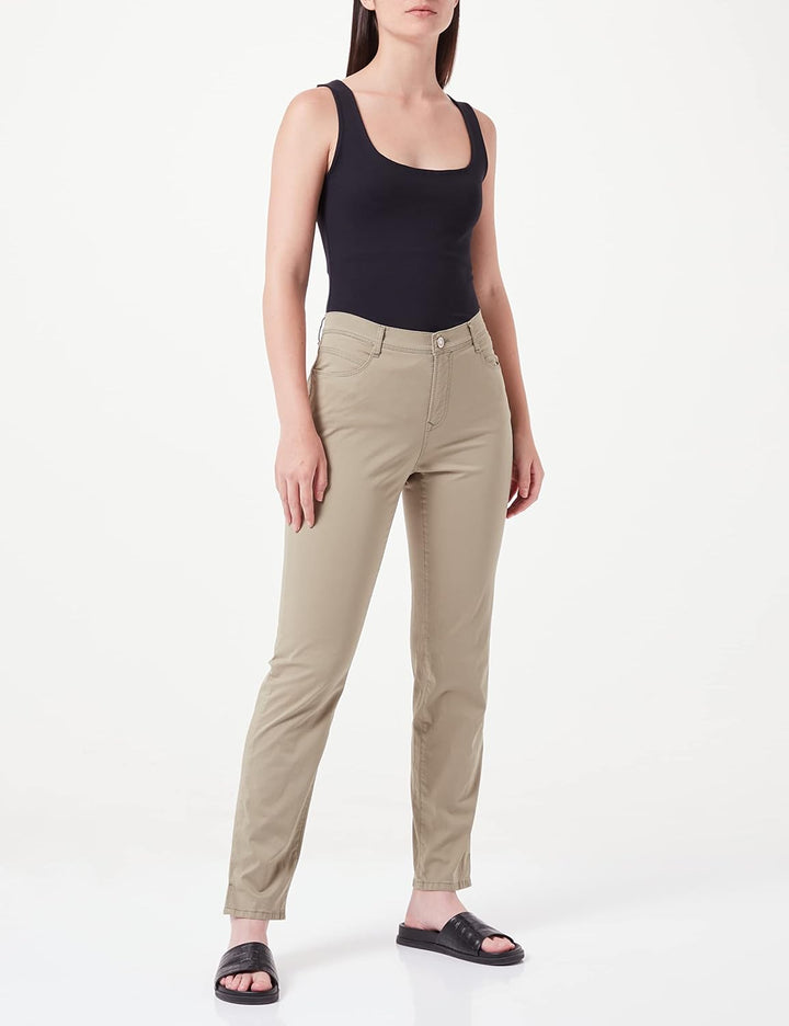 BRAX 7/8 Damen Jeans Hose Style Mary S 7/8 Popelinestretch Toffee 26W / 32L Grün Olive 33, 26W / 32L
