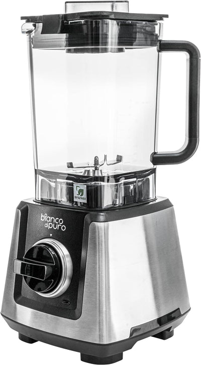 Bianco primo schwarz Hochleistungs-Mixer/Standmixer + Stampfer (Smoothie Maker mit 28000 Umdrehungen