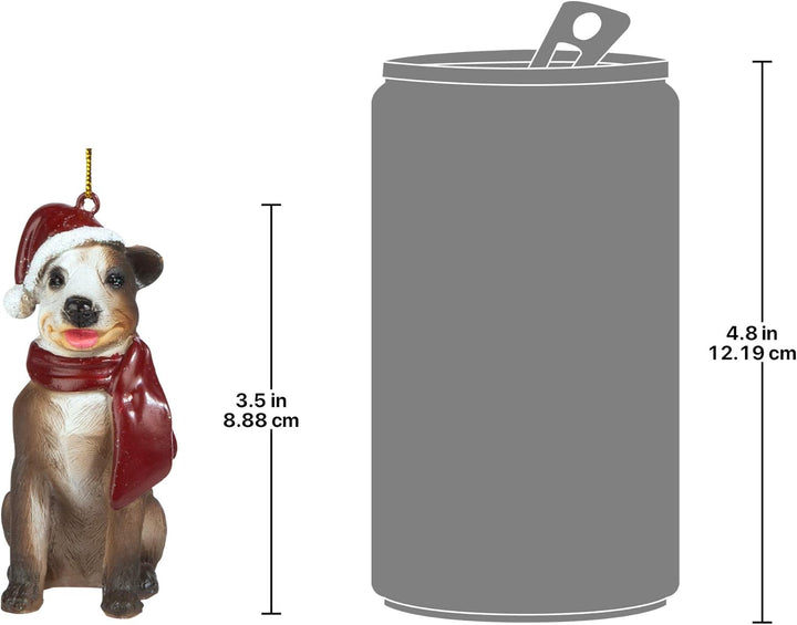 Christmas Ornaments - Weihnachten Pitbull Ferienhundeornamente Pitbull Terrier, Pitbull Terrier