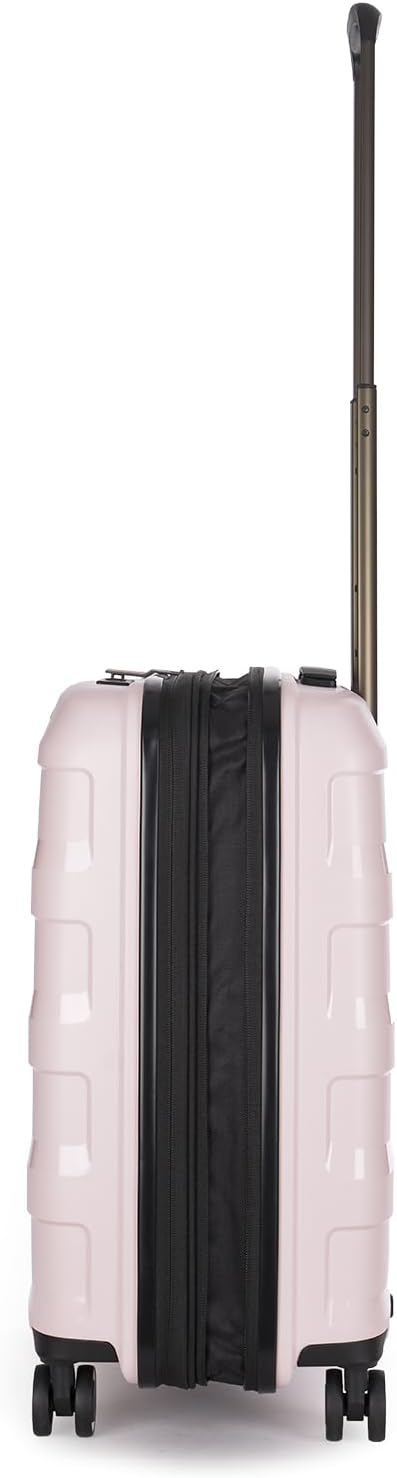 Stratic Straw + Hartschalen-Koffer Trolley Handgepäck Koffer klein Reisekoffer, nachhaltig, 4 Rollen