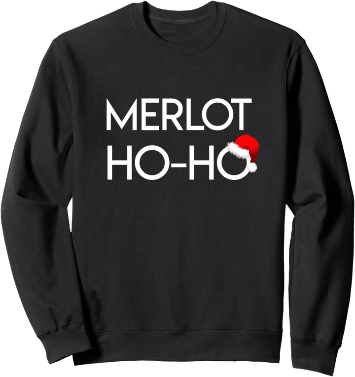 Merlot Ho Ho Sweatshirt