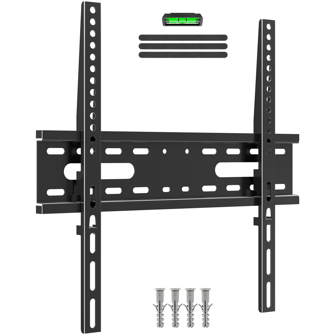 MOUNTUP Feste TV Wandhalterung, TV Halterung Ultraslim Universal für 26-60 Zoll Flach &amp; Curved Ferns