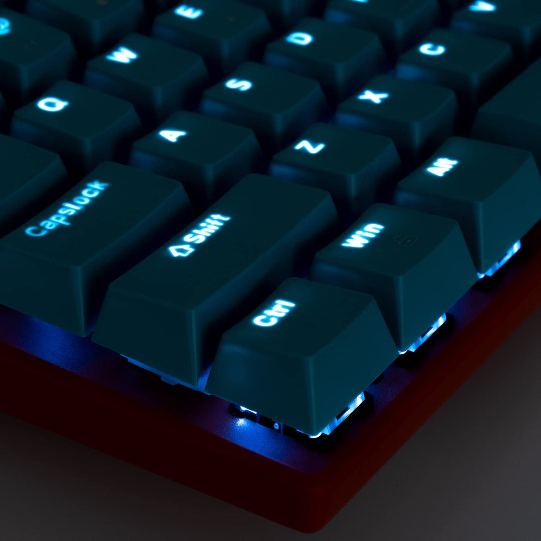 FRTEC - Dragon Ball Wired Mechanical Keyboard Mechanische Tastatur mit Anti-Tangle-Kabel, TKL-Blauer
