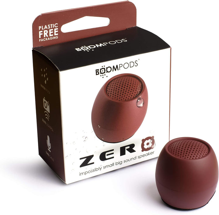 Boompods Zero Mini Bluetooth Lautsprecher - tragbarer Outdoor Lautsprecher, IPX6 Wasserschutz & 5 St