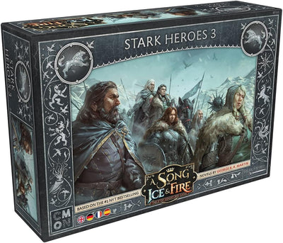 CMON | A Song of Ice & Fire – Helden von Haus Stark III | Erweiterung | Tabletop | 2 Spieler | Ab 14