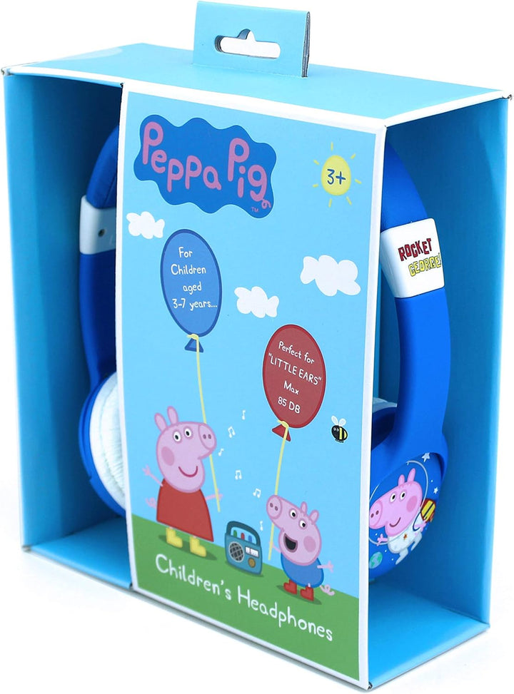 OTL Technologies JUNIOR Kinder Kopfhörer Peppa Pig Unicorn (gepolsterte Bügel, Lautstärke Begrenzung