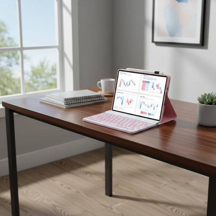 leleyo Tastatur Hülle für Lenovo Tab M11/K11/Idea Tab 11" Hülle mit Tastatur Magnetische Abnehmbare
