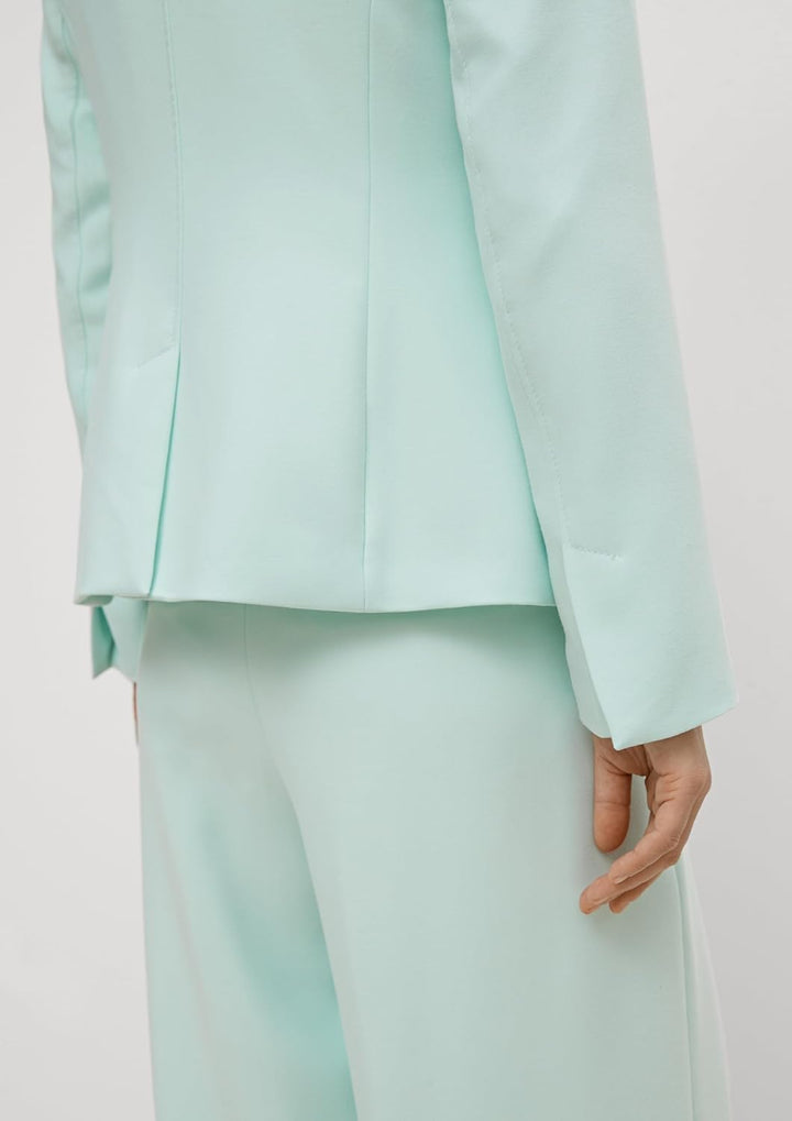 comma Damen Blazer 40 6003 Türkis, 40 6003 Türkis