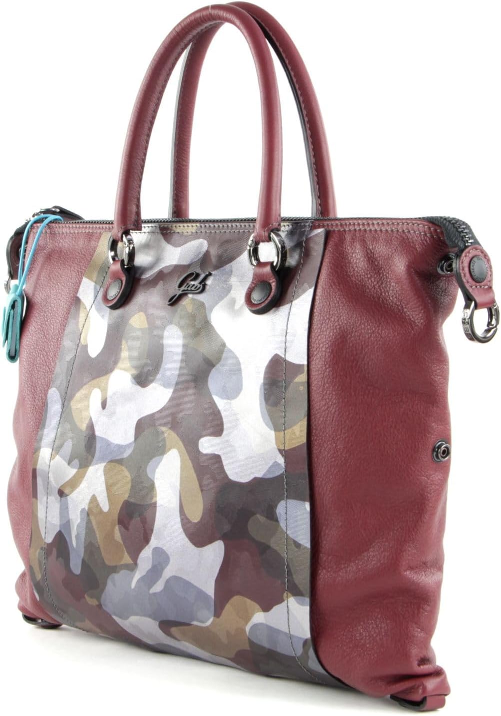 Gabs Bellona Flat Bag M Mosto + Mimetico Bordeaux