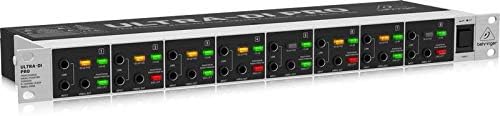 Behringer DI800 8-Kanal-DI-Box, professionell, Netz-/Phantomspeisung ULTRA-DI PRO DI800 V2 Single, U