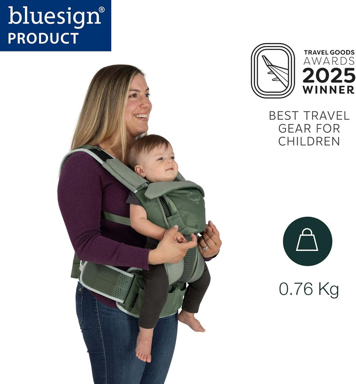 Osprey Poco Child Carriers - Deluxe child cokpit - Buil-in sunshade - Breathable Suspension - Adjust