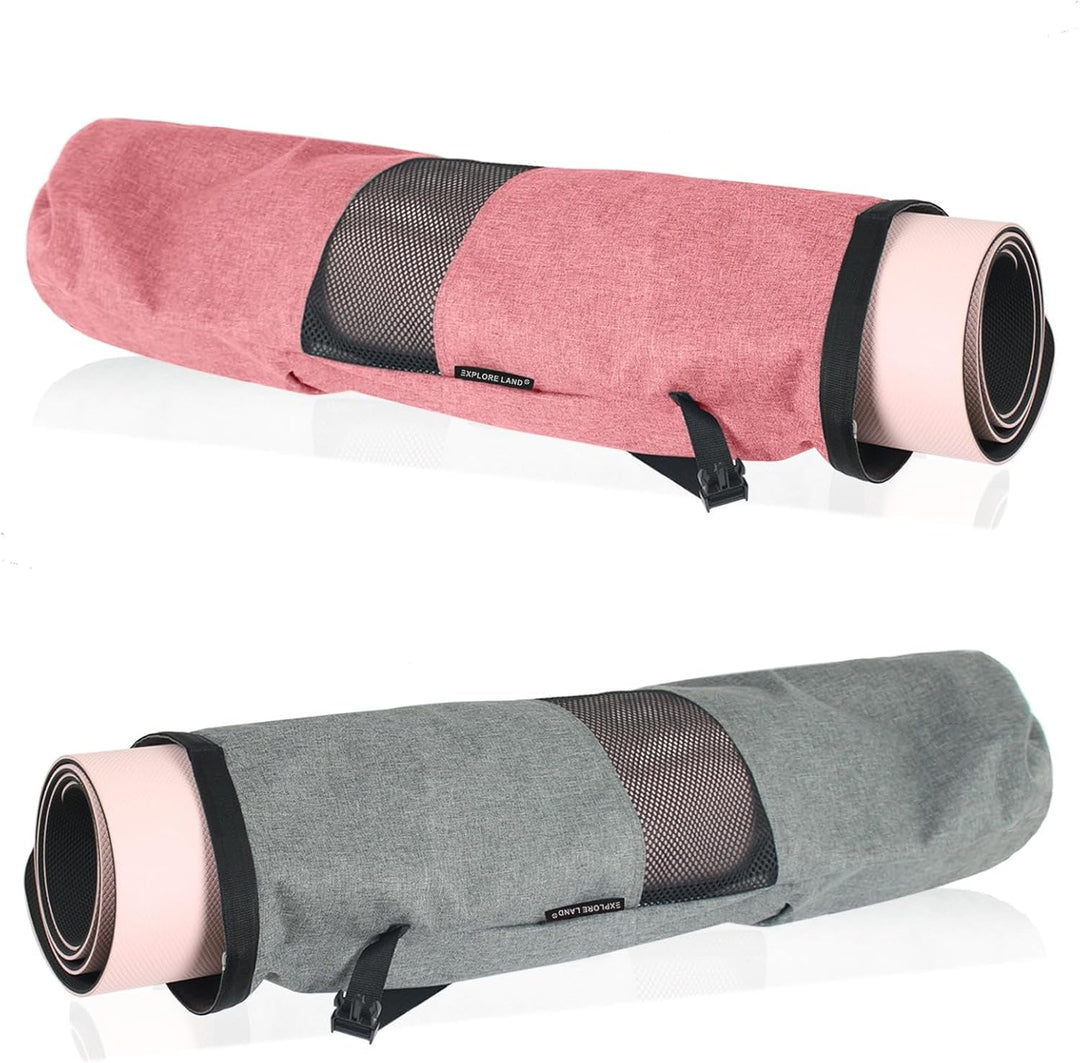 Explore Land Oxford Yogamatte Aufbewahrungstasche mit atmungsaktivem Fenster und grosser Tasche für