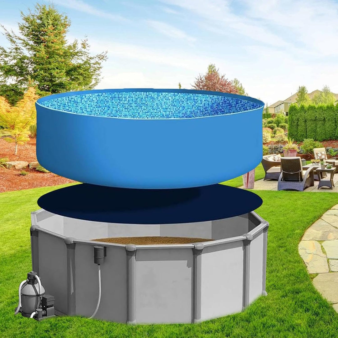 3,6 m oberirdische Schwimmbad-Pad, Bodenpool-Zubehör, runde Schutzfolie, für Innen- und Aussenbereic