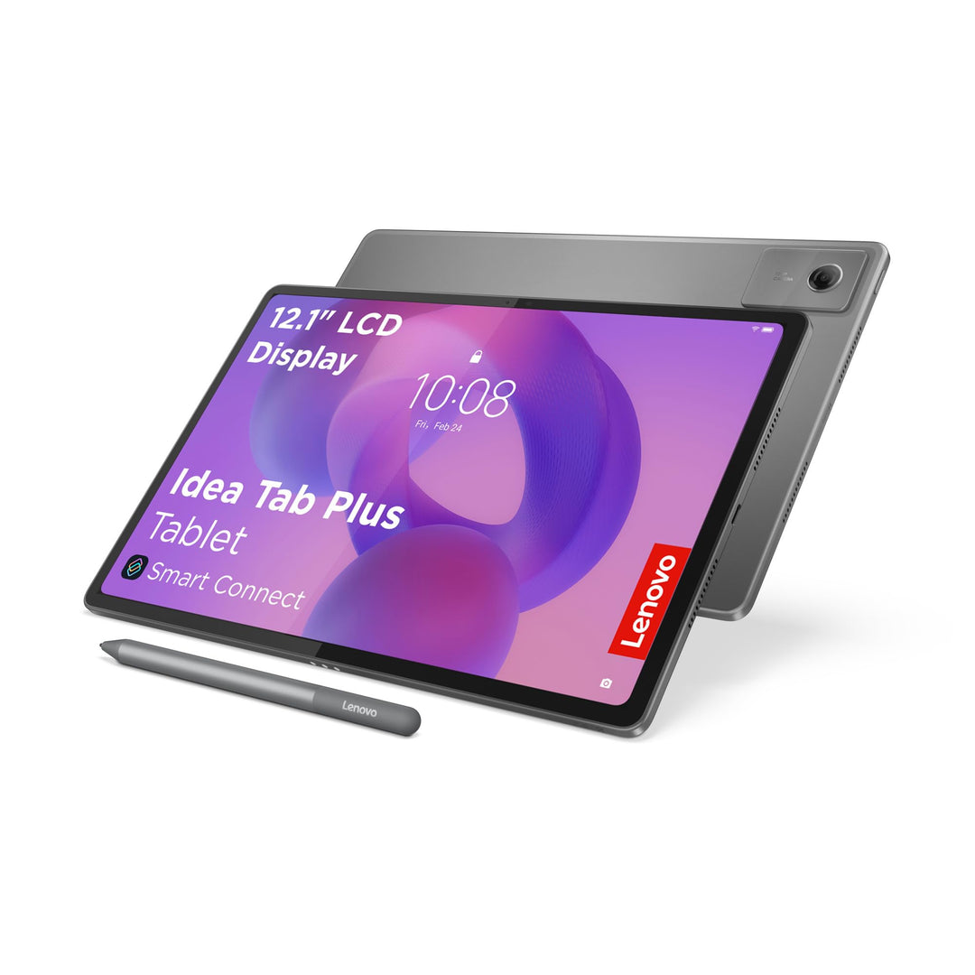 Lenovo Idea Tab Plus Tablet | 12.1" 2.5K LCD Display | 16:10 | MediaTek Dimensity 6400 | Integrated