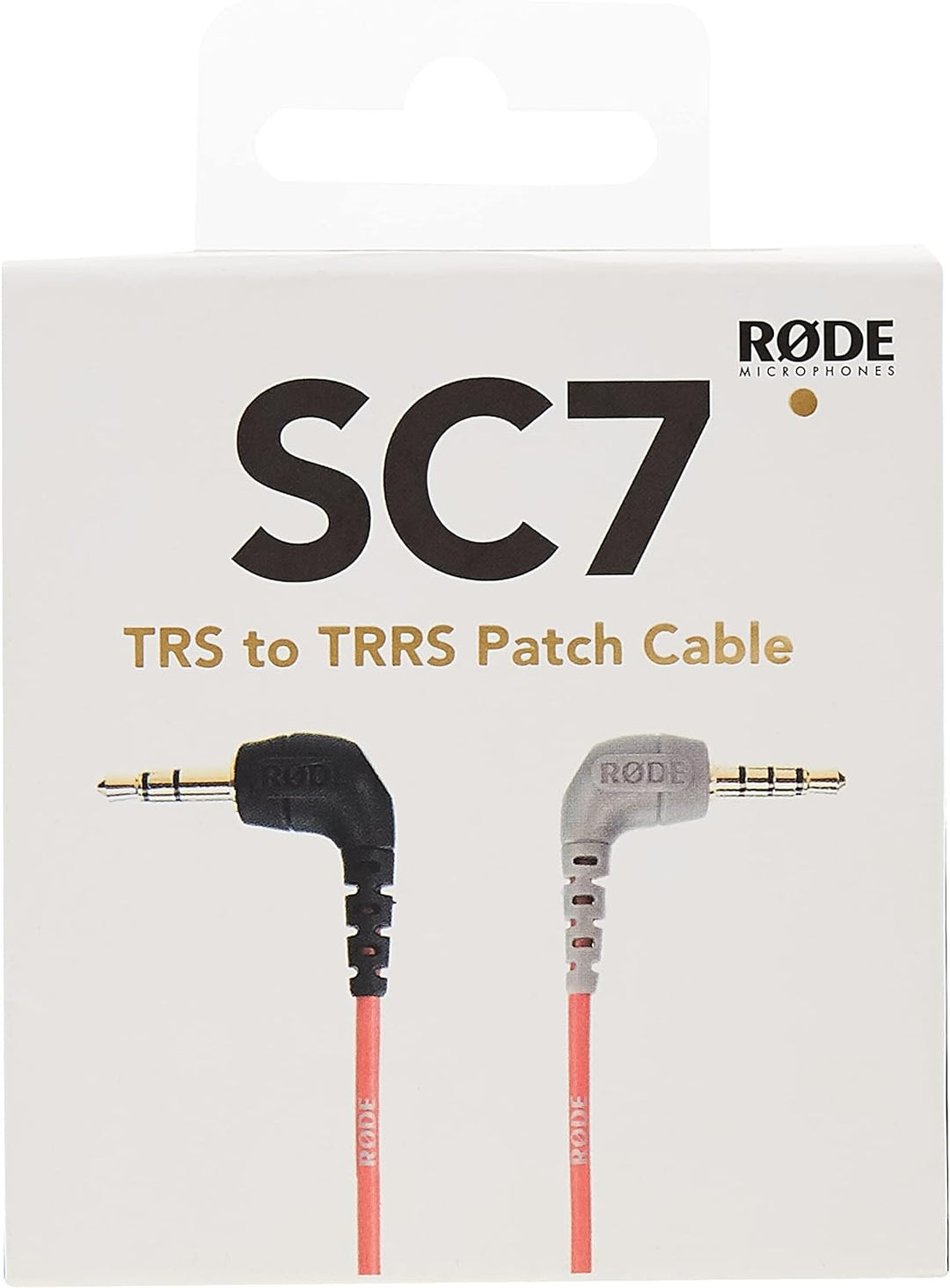 Rode VideoMicro kompakt On Camera Microphone - sortierte Farben & Rode Anschlusskabel auf Handy (0,4
