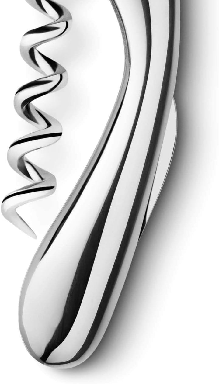 Georg Jensen GJ 081031 Korkenzieher, Edelstahl, Stainless Steel, 15,7 x 7,7 x 2,8 cm