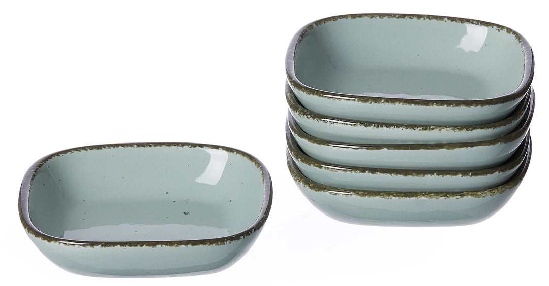 Ritzenhoff & Breker Dipschalen-Set Casa, 6-teilig, 10x10 cm, Blau Dipschalen Blau, Dipschalen Blau