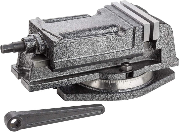 Präzisionsmaschinen Schraubstock Werkbankschraubstock 125 mm mit Spindelantrieb