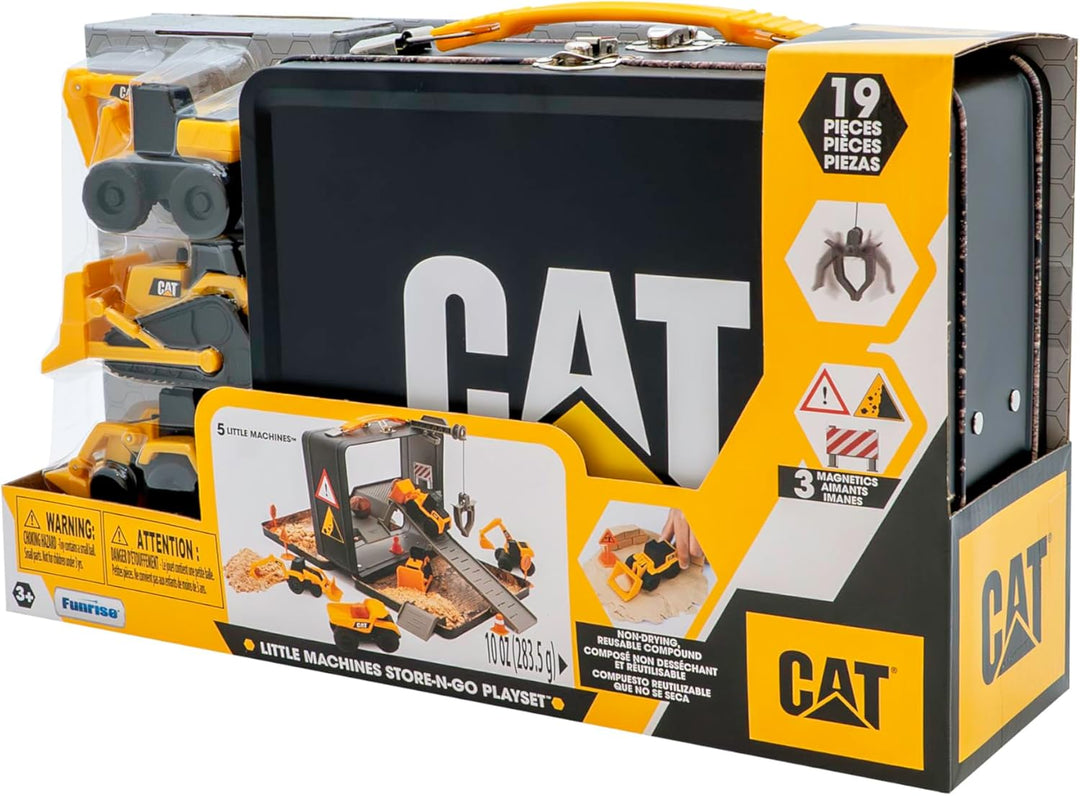 CAT Little Machines Store N GO SPIELSET + Compound