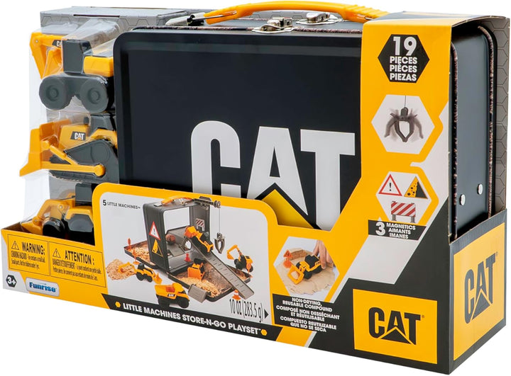 CAT Little Machines Store N GO SPIELSET + Compound