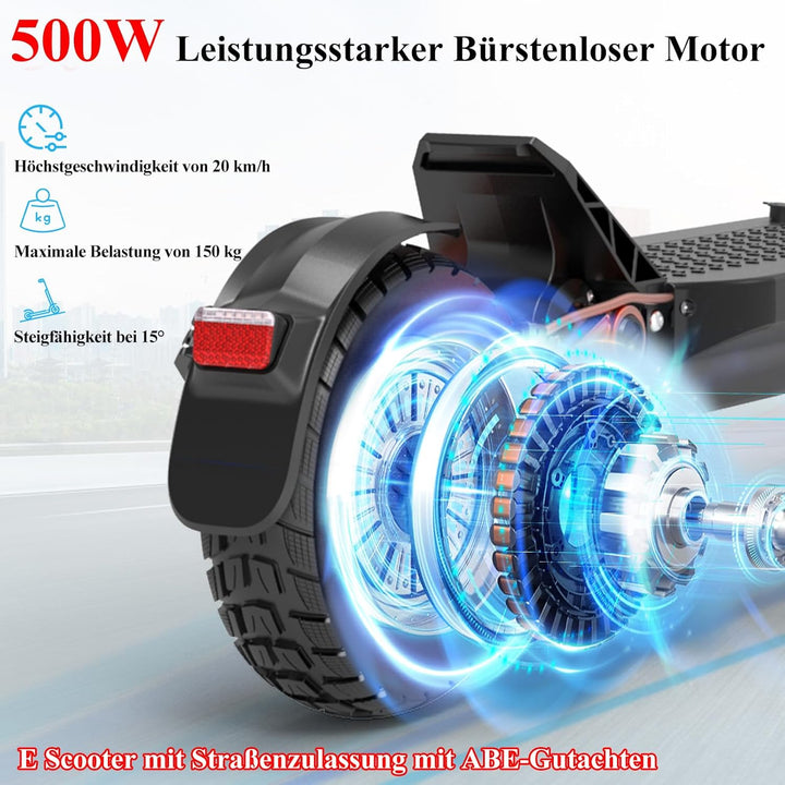 JOYOR E Scooter S Serie, Elektroroller, Fährt 40-90 Km, 48/60V 13/18/26Ah, Mit Doppelter Stossdämpfu