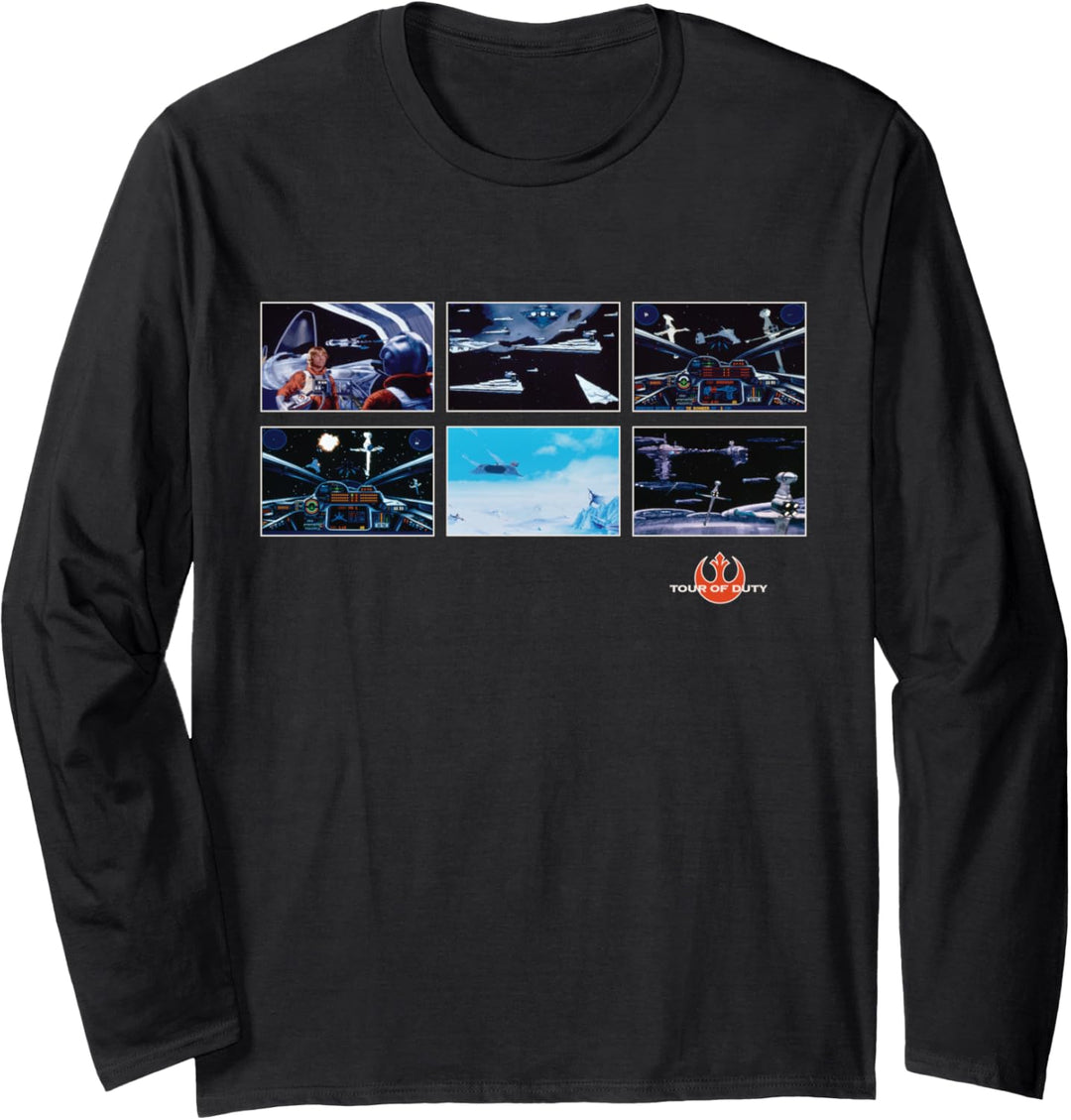 Star Wars Tour of Duty Video Game Langarmshirt
