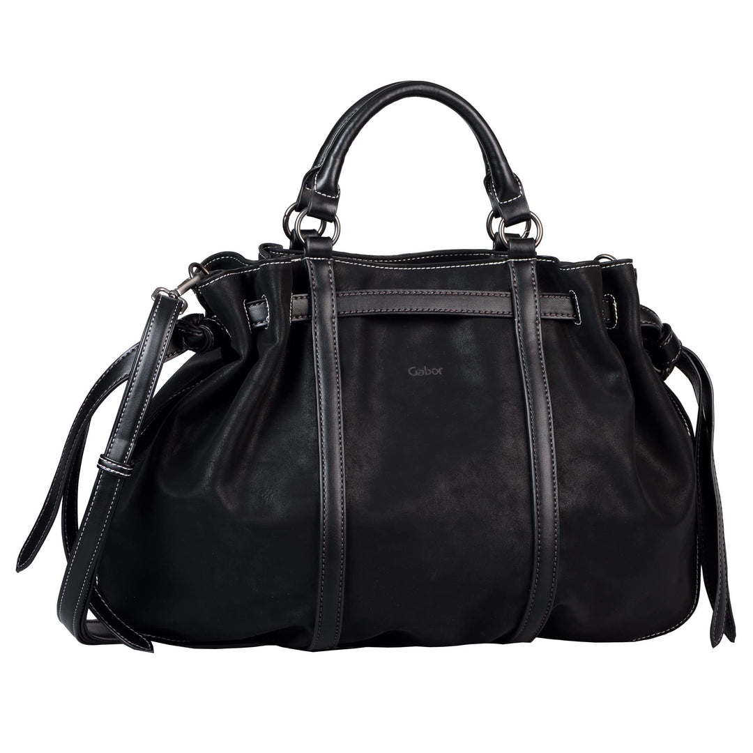 Gabor Damen Carina Shopper Schwarz, Schwarz