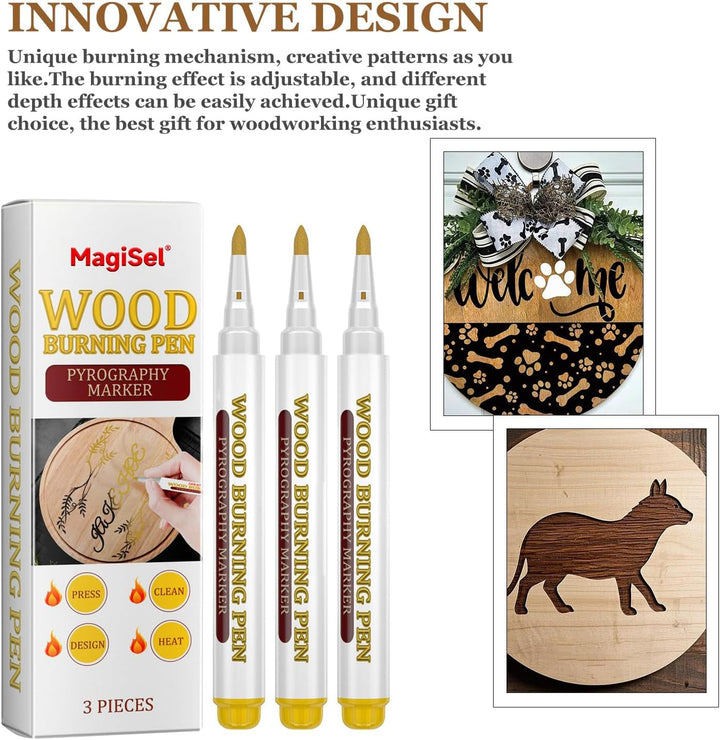 Holzbrennstift Marker, Wood Burning Pen, Scorch Marker Für Und Handwerk, Wood Burning Pen Holzbearbe