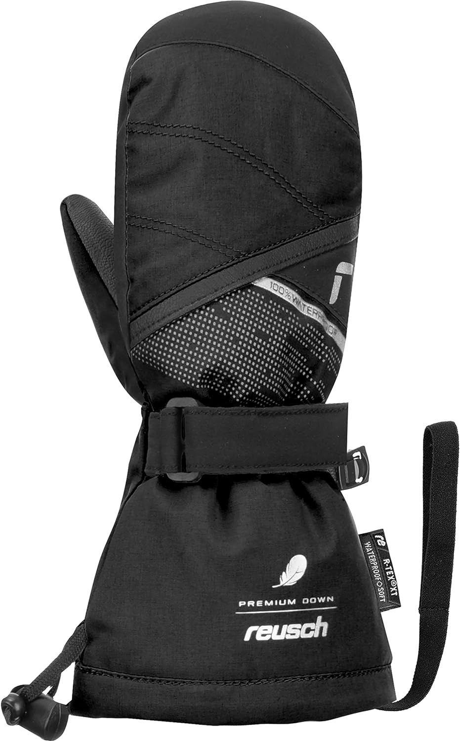Reusch Unisex – Babys Kaden Down R-tex Xt Fäustling wasserdichte Membran Daunen Isolationen Sehr War