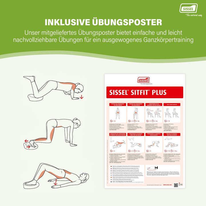 SISSEL Sit Fit Plus rot Rot Single, Rot Single
