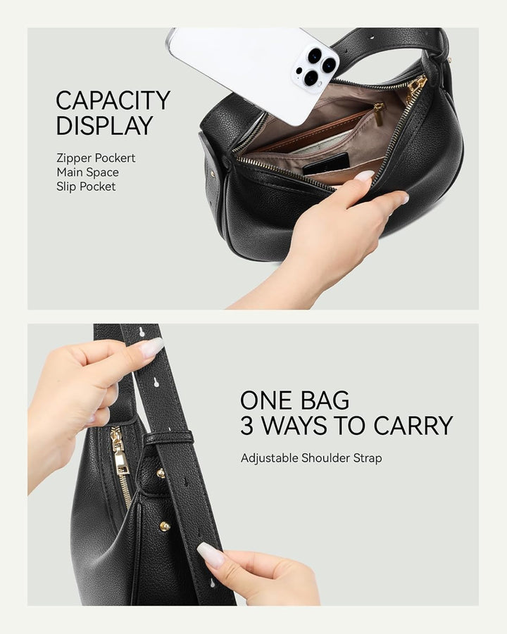BOSTANTEN Damen Handtaschen Gross Shopper Tasche PU Leder Schultertasche Elegante Umhängetasche Frau