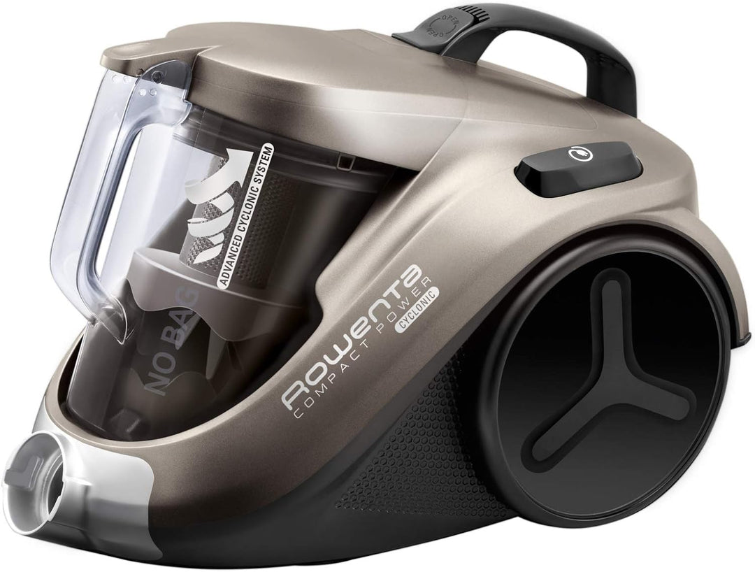 Rowenta RO3786EA Zylinder Staubsauger, 2100 W, grau Schwarz Titan, Schwarz Titan