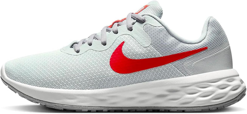 Nike Damen Revolution 6 Next Nature Sneaker 37.5 EU Reines Platin Lt Crimson Wolf Grey, 37.5 EU Rein