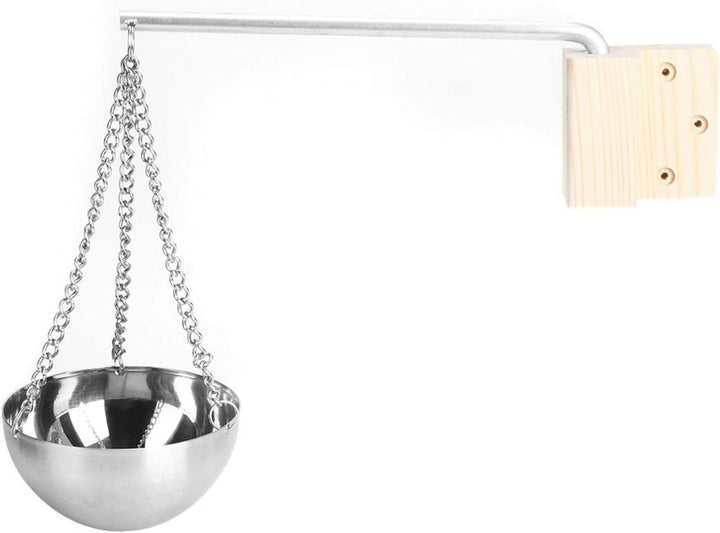 Sauna Aroma Bowl, langlebiger Sauna Aroma Cup Edelstahl Saunaraum Zubehör für Saunaraum
