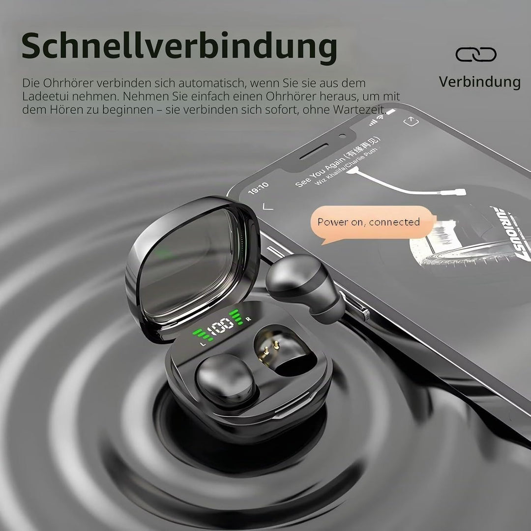 Unsichtbare Kopfhörer Mini in Ear Kopfhörer Bluetooth Schlafkopfhörer Seitenschläfer Schlaf Kopfhöre