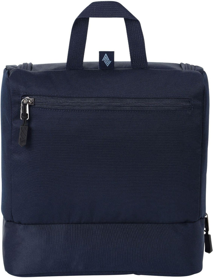 Travel Kit stylische Reisewaschtasche mit extra Bodenfach Kulturbeutel zum Aufhängen Kosmetiktasche