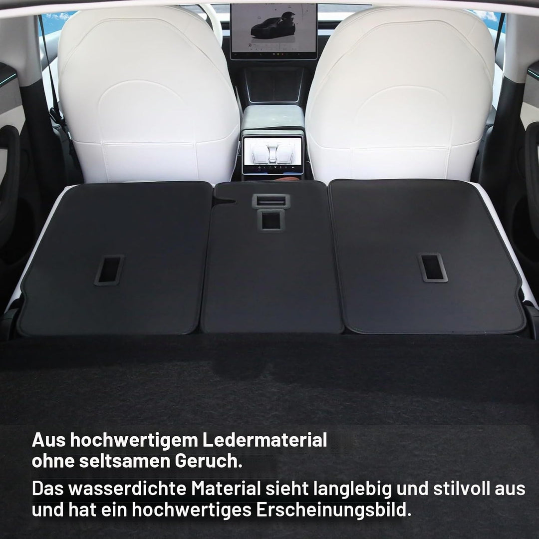 Rücksitzbezug für Tesla Model Y Juniper Zubehör 2026 2025 (5-Sitze) Rückenlehnenschutz Allwetter 2.