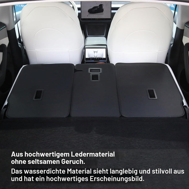 Rücksitzbezug für Tesla Model Y Juniper Zubehör 2026 2025 (5-Sitze) Rückenlehnenschutz Allwetter 2.