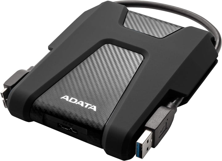 ADATA HD680 External Hard Drive 1000 GB Black Schwarz 1TB, Schwarz 1TB
