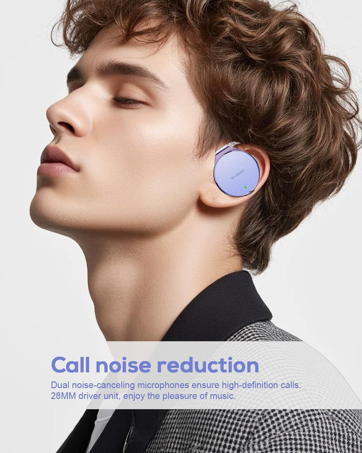 Open Ear Kopfhörer Bluetooth | 52 Std. Spielzeit & Dual-Device Pairing | On Ear Kopfhörer | Leichter
