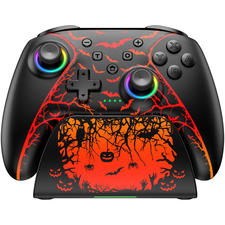 Switch 2 Controller für Switch/Switch OLED/Switch Lite,RGB Lichteffekte Pro Controller Wireless mit