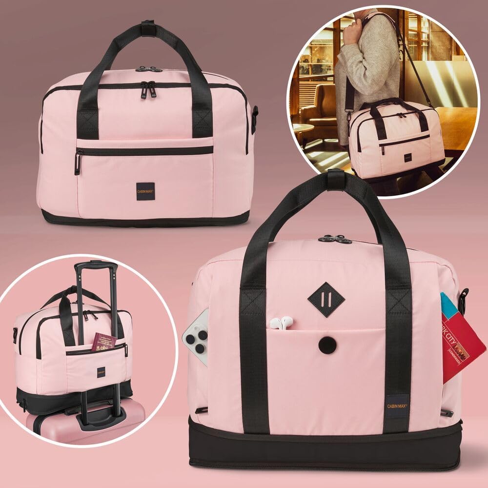 Cabin Max Handgepäck Rucksack Reiserucksack Ryanair Handgepäck 40x30x20 24L 24L-40x30x20cm Marshmall