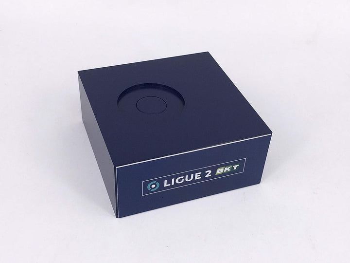 LFP Trophäe Champion de France/Ligue 2 BKT auf Sockel (150 mm) abnehmbar mit Magnet