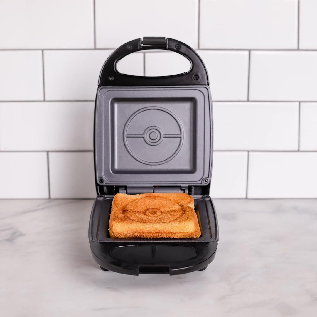 Pokémon Sandwich Maker – Toast- & Sandwich-Grill mit Pokémon-Design – Antihaft-Beschichtung, einfach