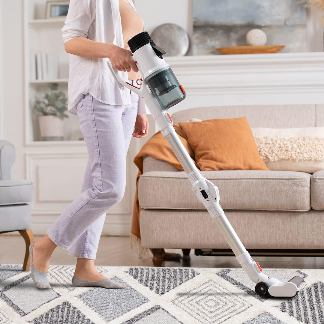 payé Teppich Wohnzimmer - Raute Muster - 80x150cm Creme Grau Blau - Fransen Deko Boho Flauschig - Cu