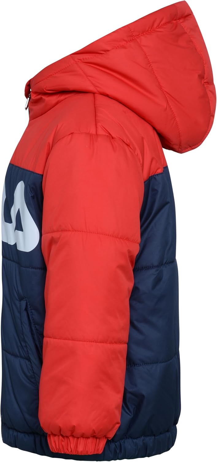 FILA Unisex Kinder Berkenthin Padded jacket 86-92 True Red, 86-92 True Red