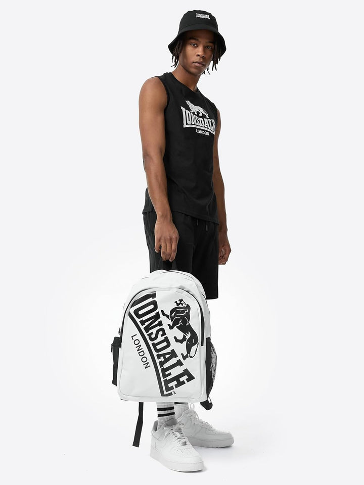 Lonsdale Rucksack ASTBURY White/Black Einheitsgrösse, White/Black Einheitsgrösse